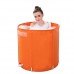 Bathtubs Freestanding Folding Bucket Bath Barrel/Adult tub Free Inflatable Thick tub Bath tub - B07H7K3H9B